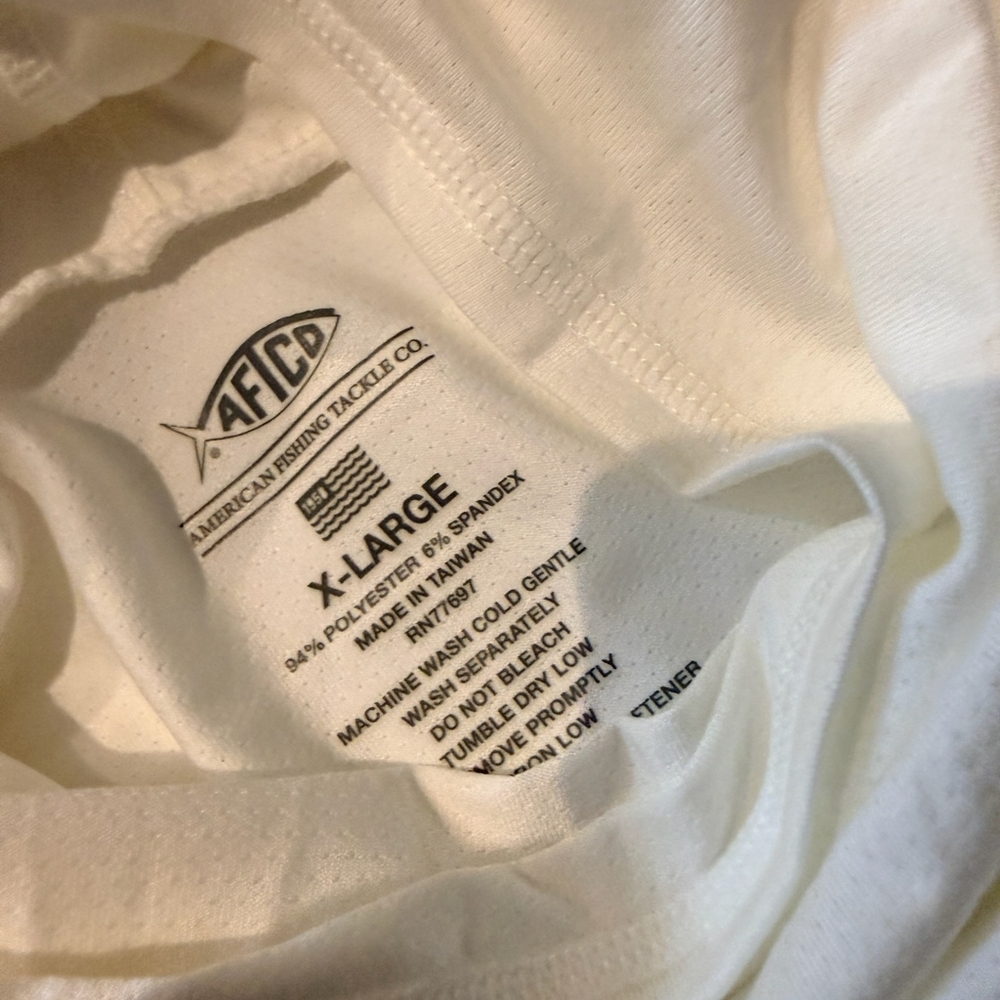AFTCO Jigfish Hooded Performance Shirt! - Picture 11 of 11